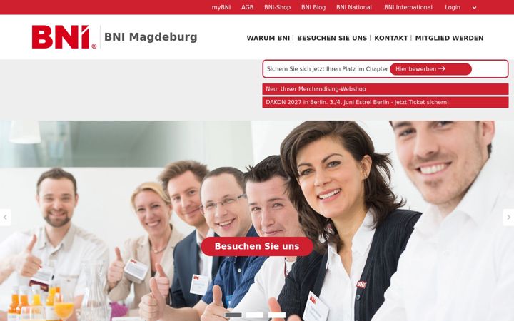 Zrzut ekranu bnimagdeburg.de