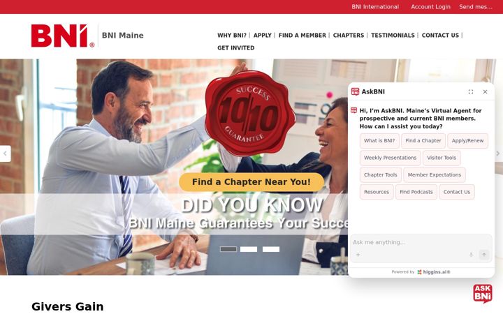 Zrzut ekranu bnimaine.com