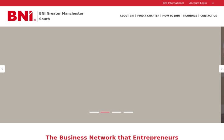 Screenshot of bnimanchester.co.uk