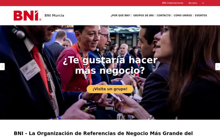 Screenshot of bnimurcia.info