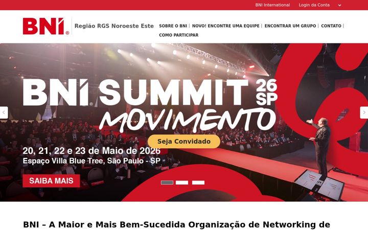 Screenshot of bninors.com.br