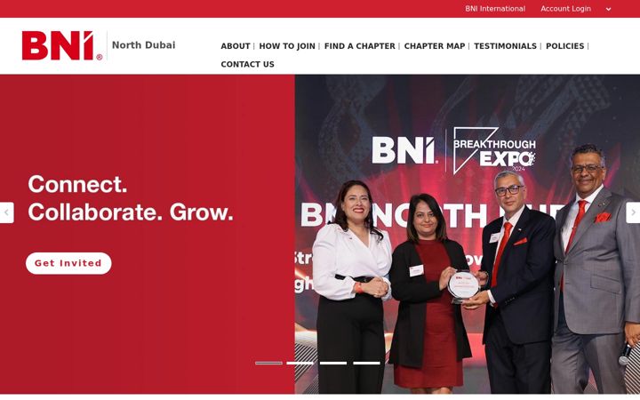 Screenshot of bninorthdubai.ae