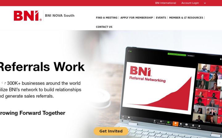 Screenshot ta' bninovasouth.com