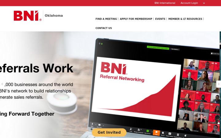 Screenshot of bniok.com