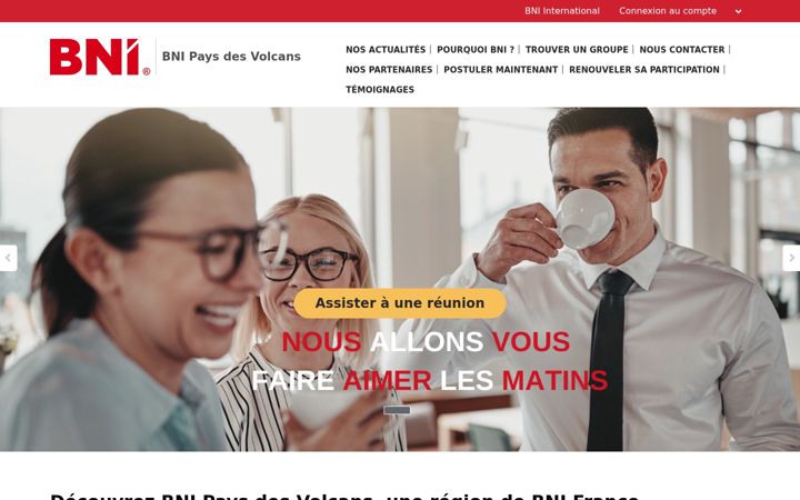 Screenshot di bnipaysdesvolcans.fr