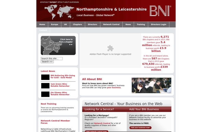 Screenshot του bnireferrals.com
