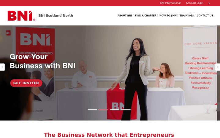 Screenshot of bniscotland-north.co.uk