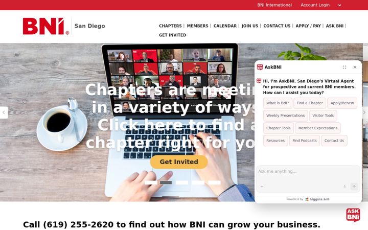 Screenshot of bnisd.com