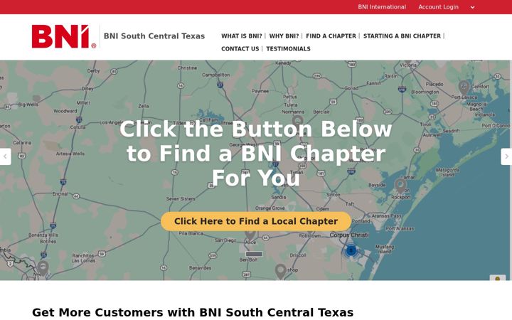 Capture d'écran de bnisouthcentraltx.com