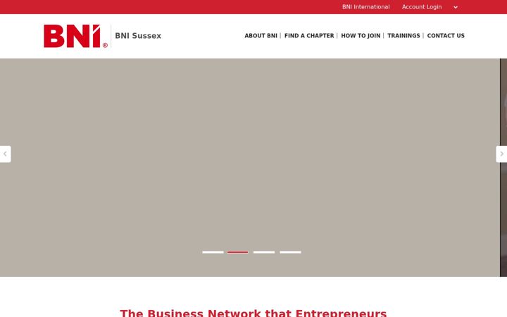 Screenshot of bnisussex.co.uk