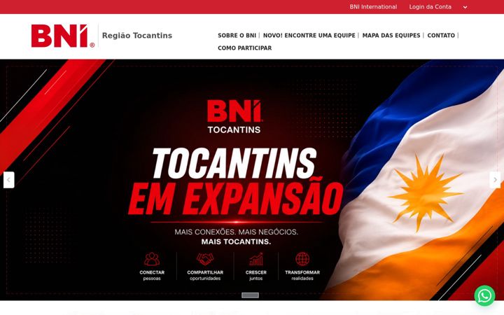Screenshot of bnito.com.br