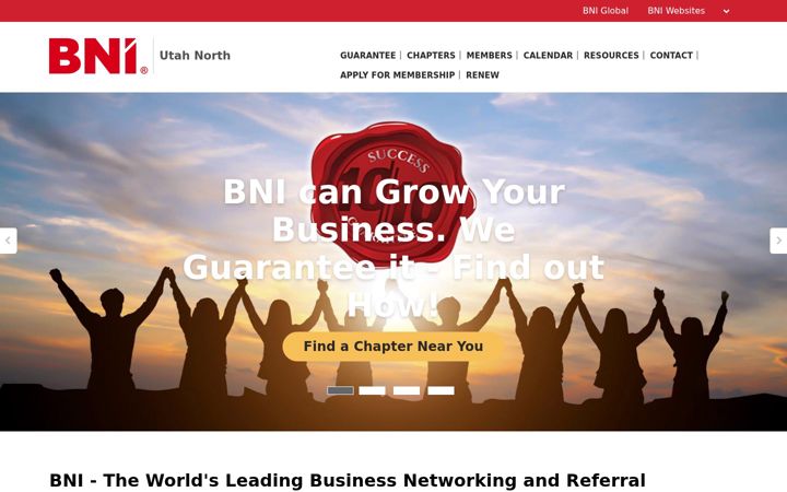 Skärmbild av bniutahnorth.com