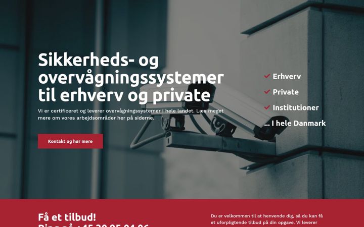 Screenshot of bnjteknik.dk