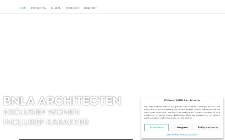 Screenshot of bnla.nl