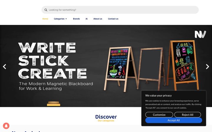 Snimka zaslona za bnltrading.net