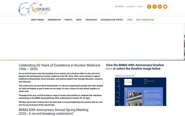 Screenshot of bnms.org.uk