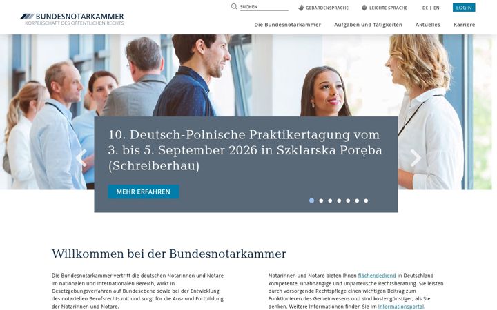 Screenshot of bnotk.de