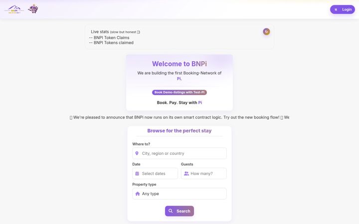 Screenshot of bnpi.app