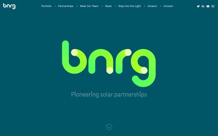 Screenshot of bnrg.ie