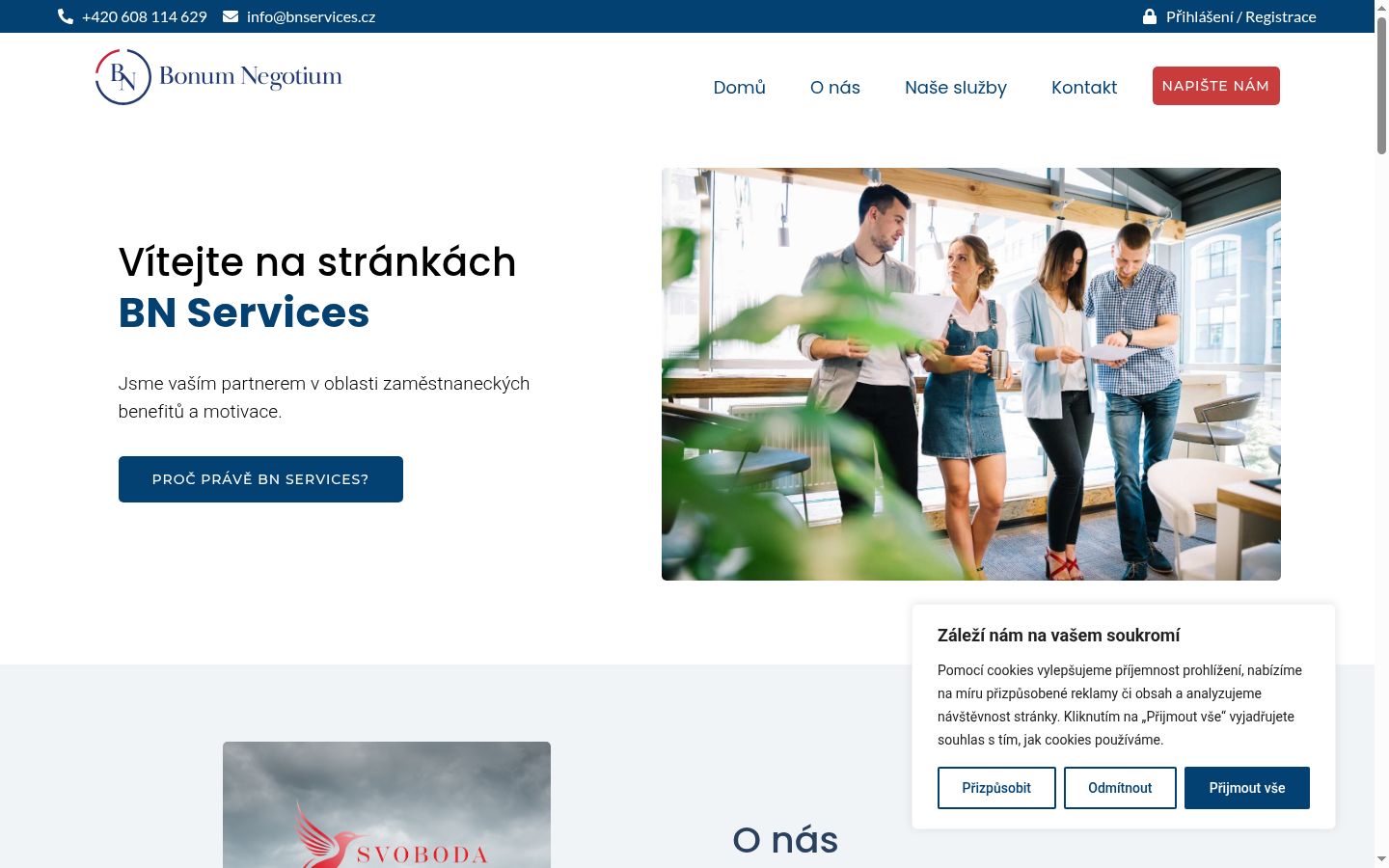 Screenshot tal-banner tal-kunsens muri qabel kwalunkwe interazzjoni