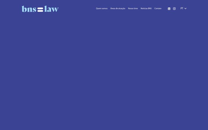 Zrzut ekranu bnslaw.com.br