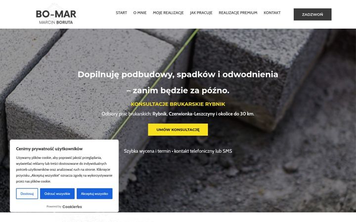 Screenshot of bo-mar.pl