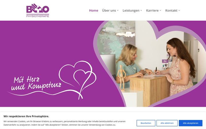 Zrzut ekranu bo-physiotherapiepraxis.de