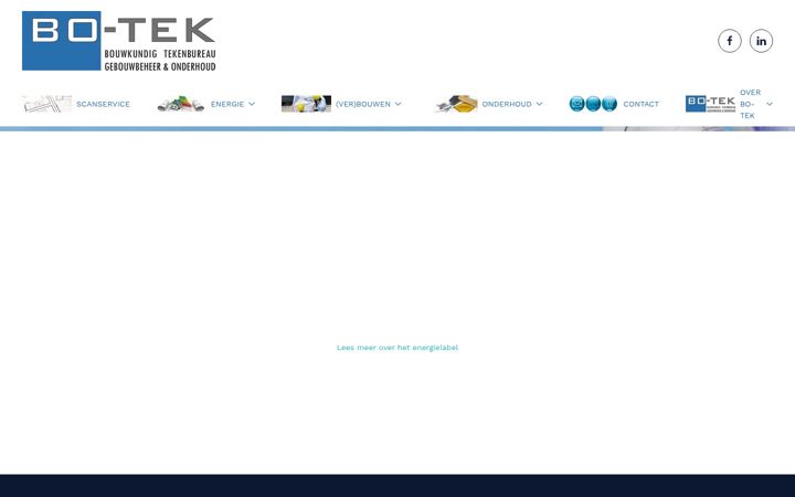 Screenshot of bo-tek.nl