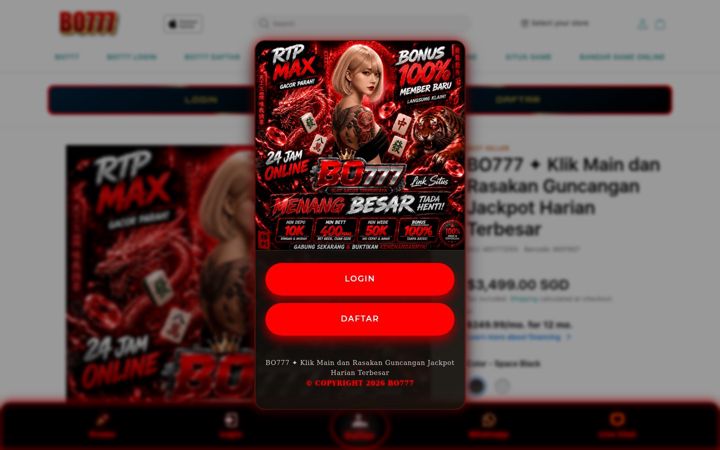 Screenshot of bo777s.org