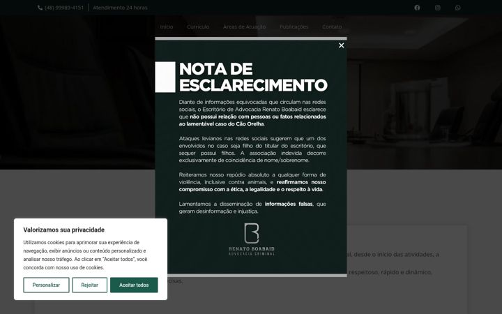 Snímek obrazovky boabaid.com.br