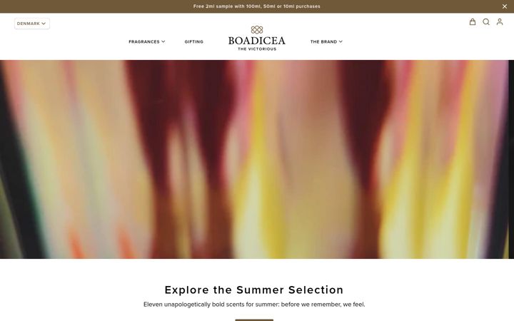 Screenshot von boadiceaperfume.com