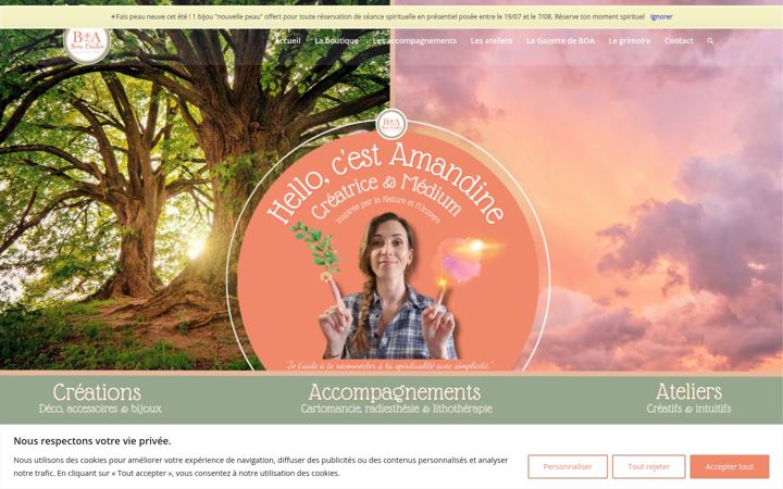 Captura de ecrã de boahomecreation.fr