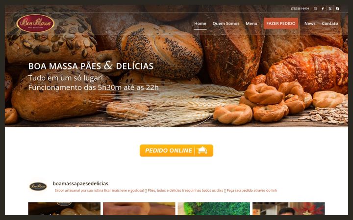 Captura de ecrã de boamassa.com