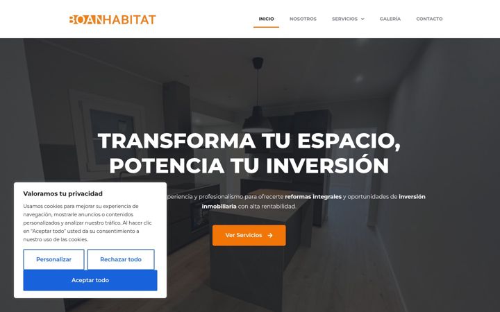 Screenshot of boanhabitat.es