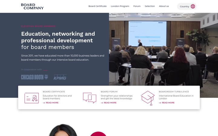 Screenshot of boardcompany.co.uk