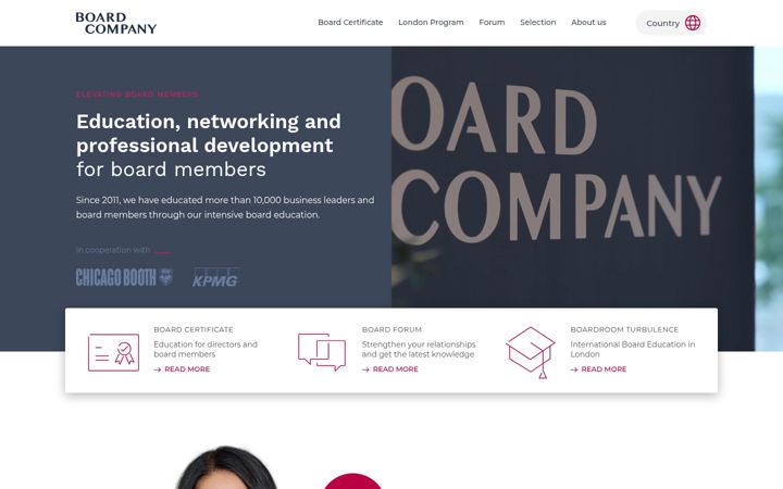 Screenshot of boardcompany.com