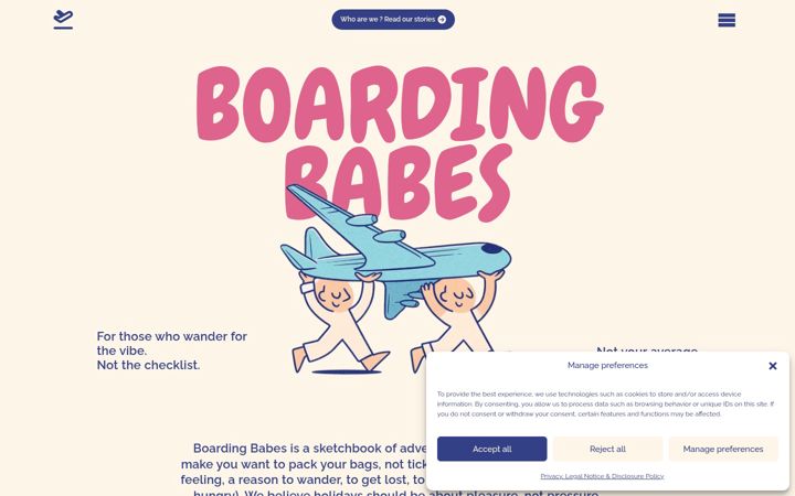 Screenshot ta' boardingbabes.com