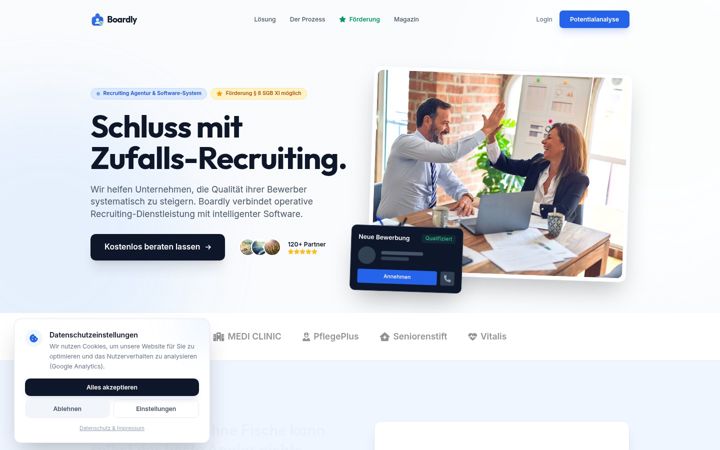 Screenshot of boardly.de