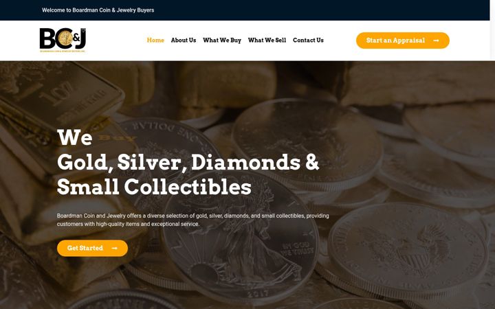 Screenshot of boardmancoin.com