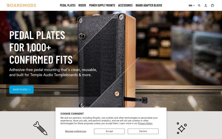 Screenshot of boardmods.net