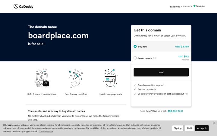 Screenshot of boardplace.com