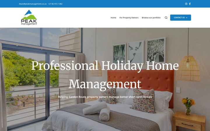 Screenshot of boardwalklodge.co.za