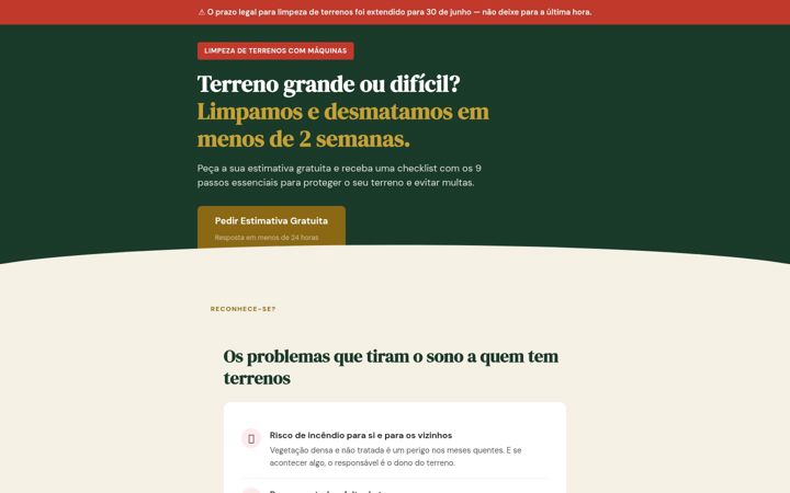 Screenshot of boasflorestas.pt