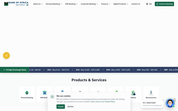 Screenshot of boatanzania.co.tz