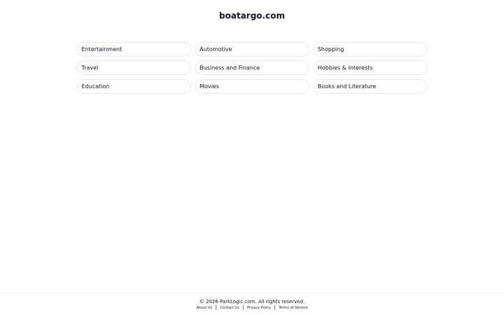 Screenshot of boatargo.com
