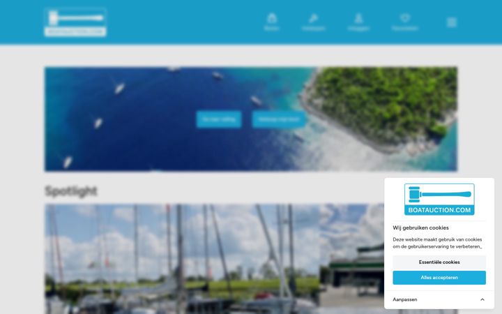 Screenshot of boatauction.com