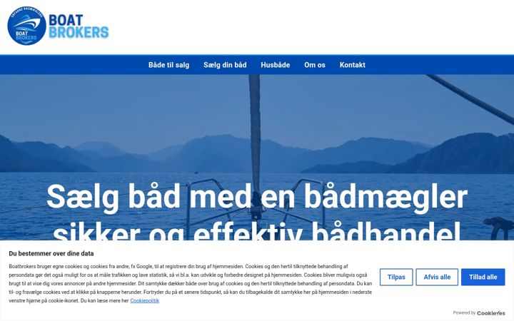 Screenshot of boatbrokers.dk