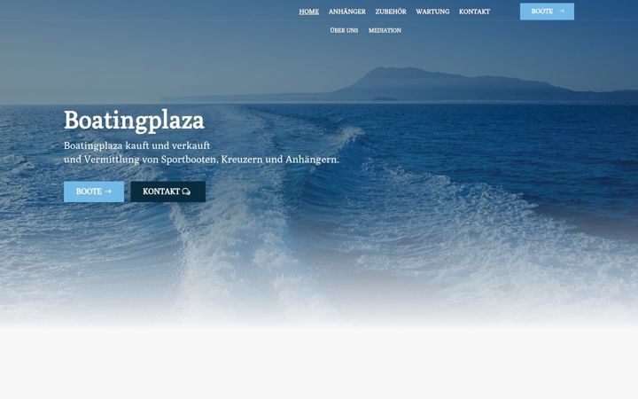 Ekrānuzņēmums no boatingplaza.de