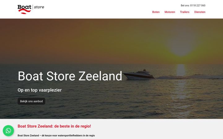 Screenshot of boatstorezeeland.nl