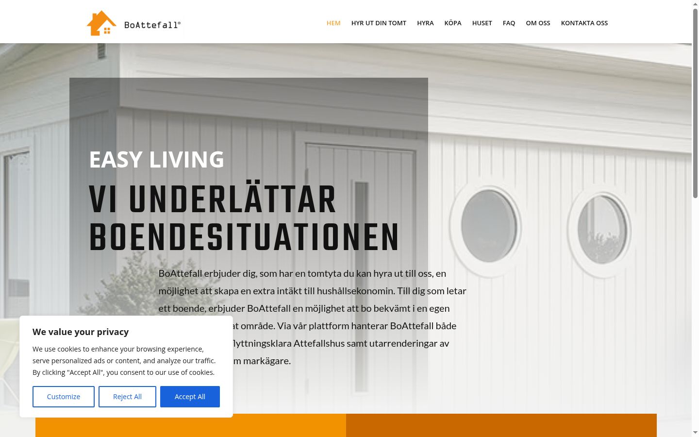 Screenshot tal-banner tal-kunsens muri qabel kwalunkwe interazzjoni